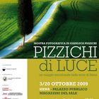 Locandina Mostra "PIZZICHI DI LUCE"