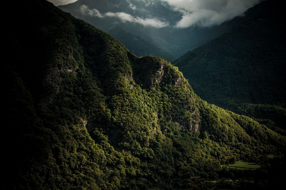 Locarno Mountains von Treibschall 