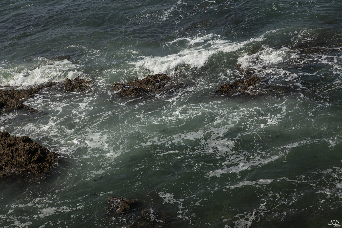 L'océan à Biarritz 