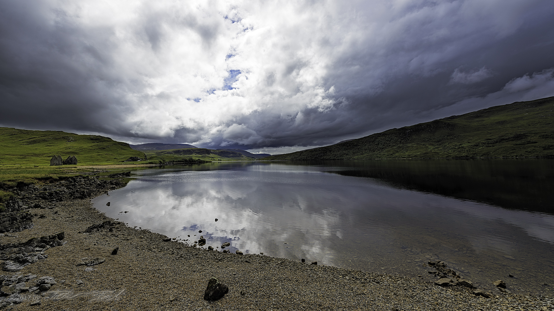 Loch Assynt Foto & Bild world, schottland, schloss Bilder auf