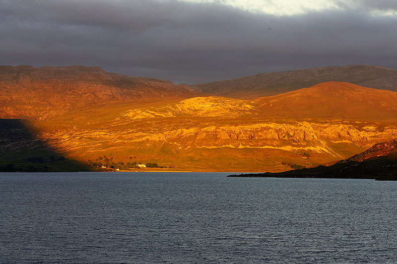 Loch Assynt mit Inchnadamph