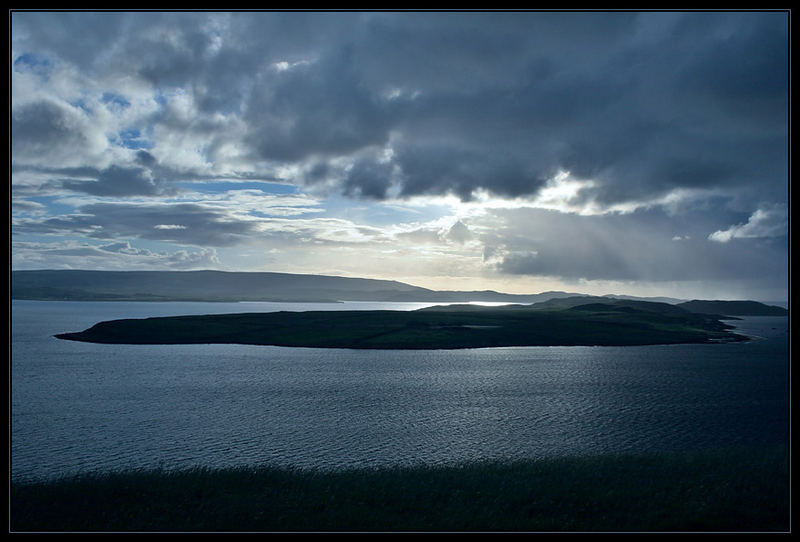 Loch Ewe im Abendlicht