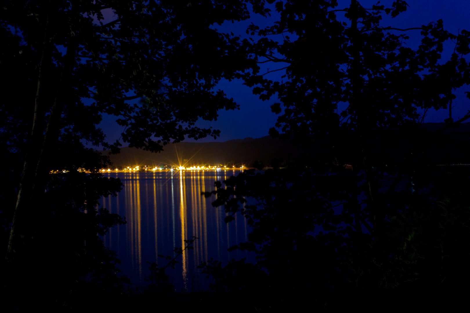 Loch Fine by night