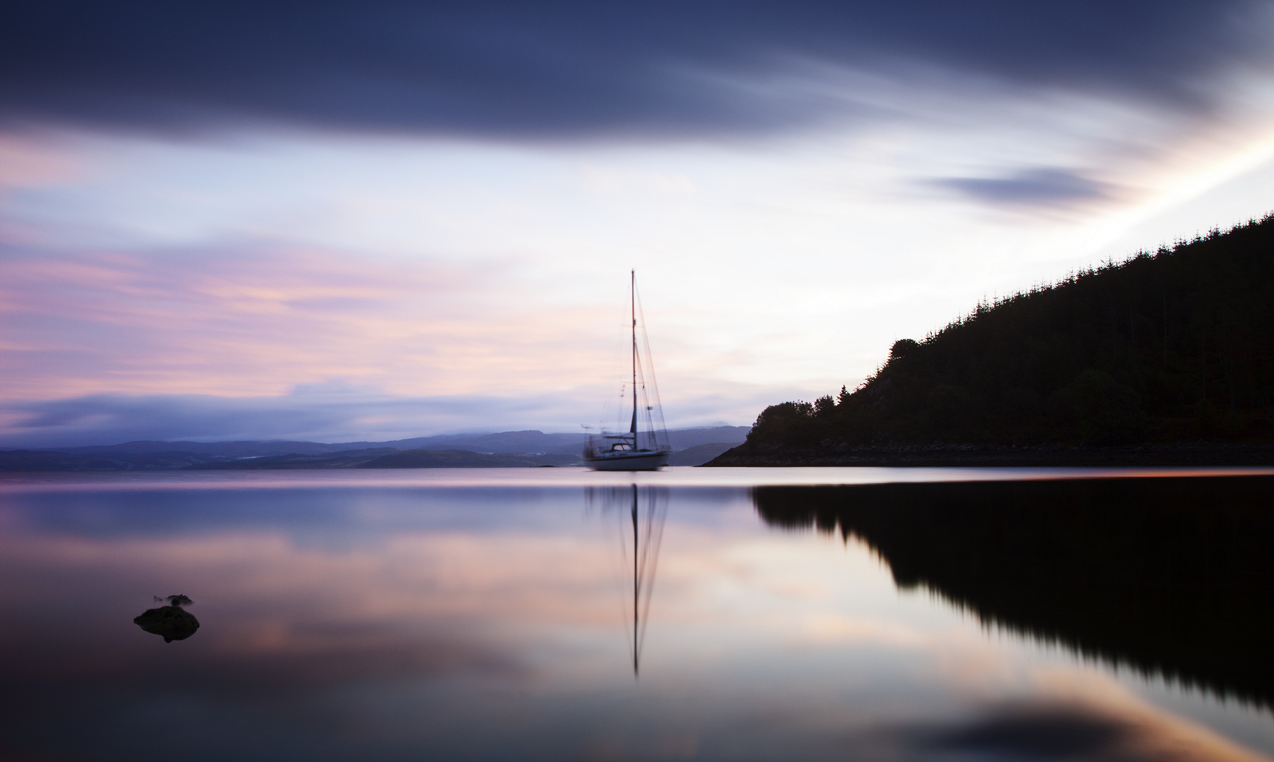 Loch Fyne, Scotland - digital image capture (Canon) - 2014