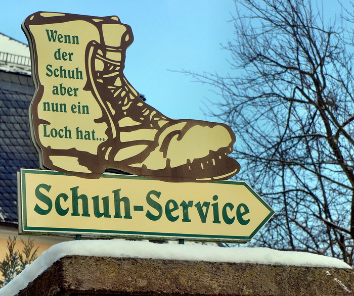 Loch im Schuh ???