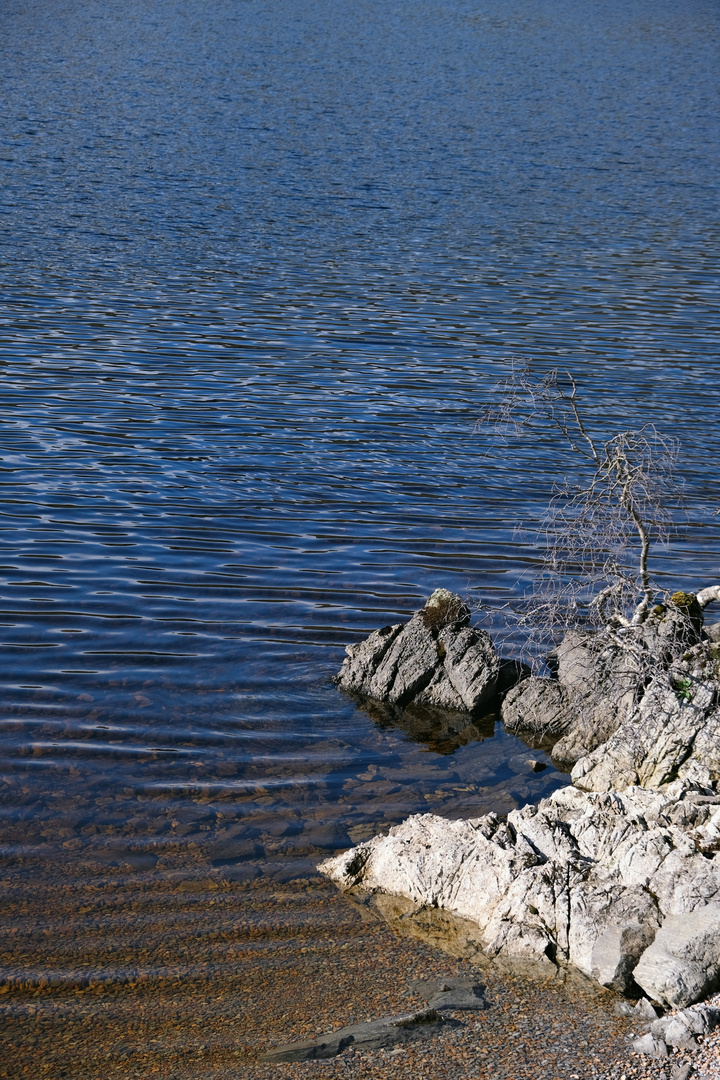 Loch in den Highlands 