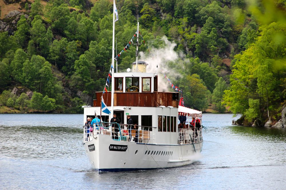 Loch Katrine - Steamboat sir Walter Scott