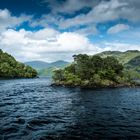 Loch Lomond, Moment in blau...