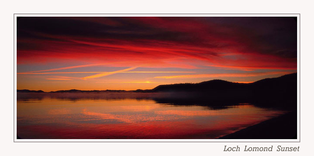 Loch Lomond Sunset