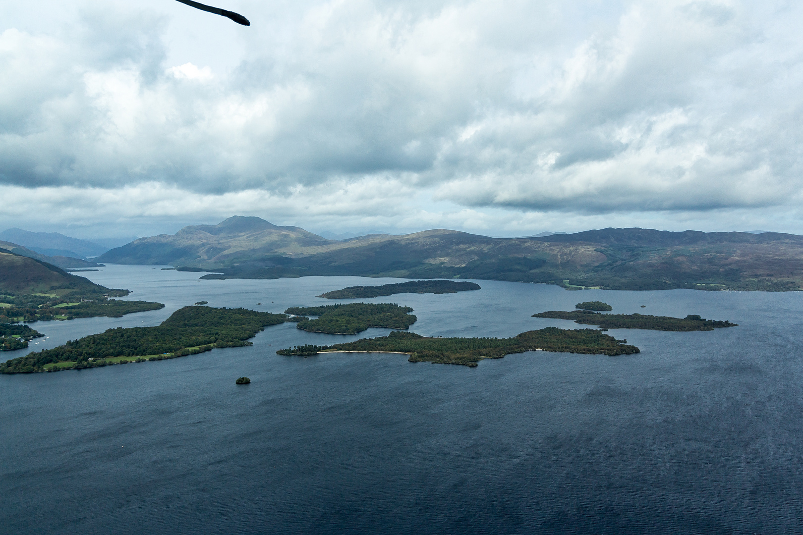 Loch Lomond von oben