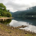 Loch Lubnaig as the sun rises