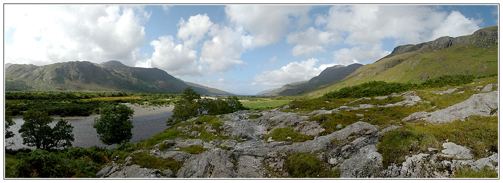 Loch Maree und der Slioch (rechts, 980m)