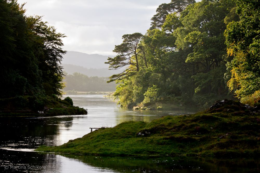 Loch Moidard in den Highlands von Schottland