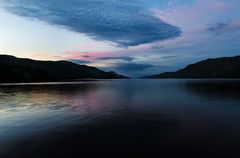 Loch Ness bei Dämmerung, Fort Augustus