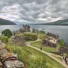 Loch Ness mit Urquhart Castle