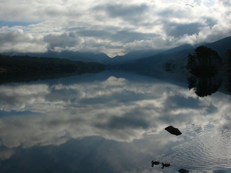 Loch Ossian, Schottland