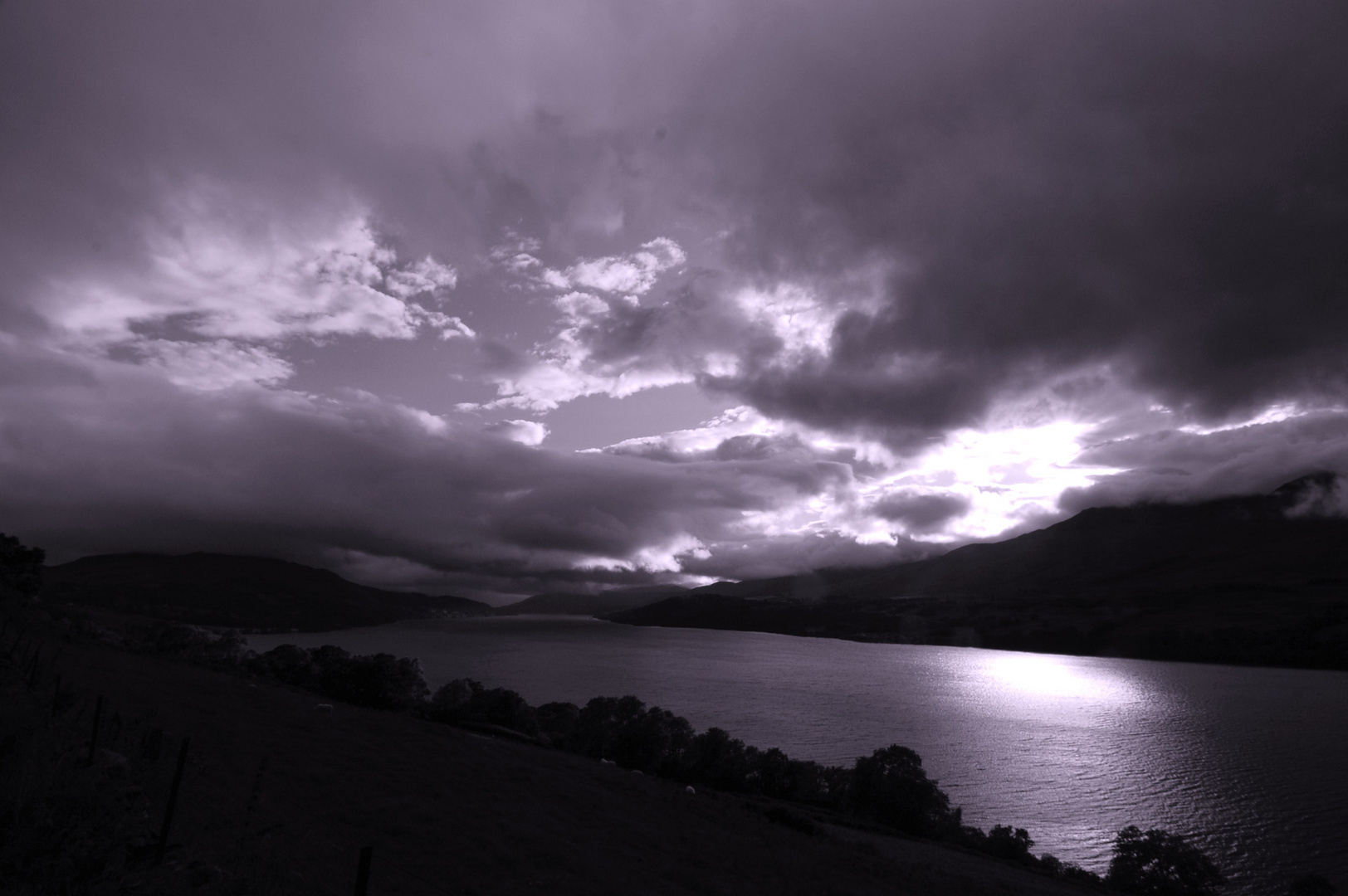 Loch Tay at dusk