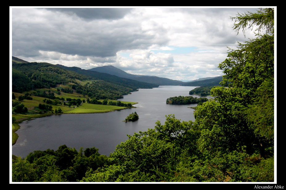 Loch Tummel, Schottland