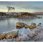 lochan na h-achlaise dusk