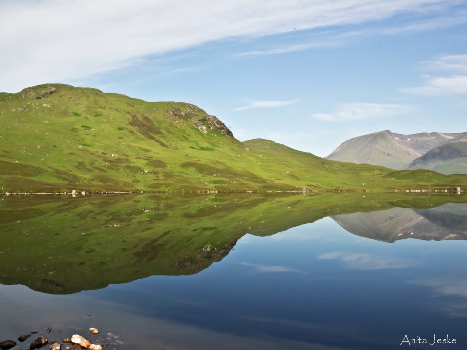 Lochan na h-Achlaise, Highlands, Schottland