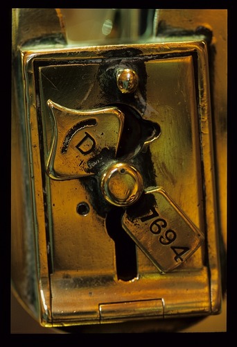 Lock of a Spirit Safe