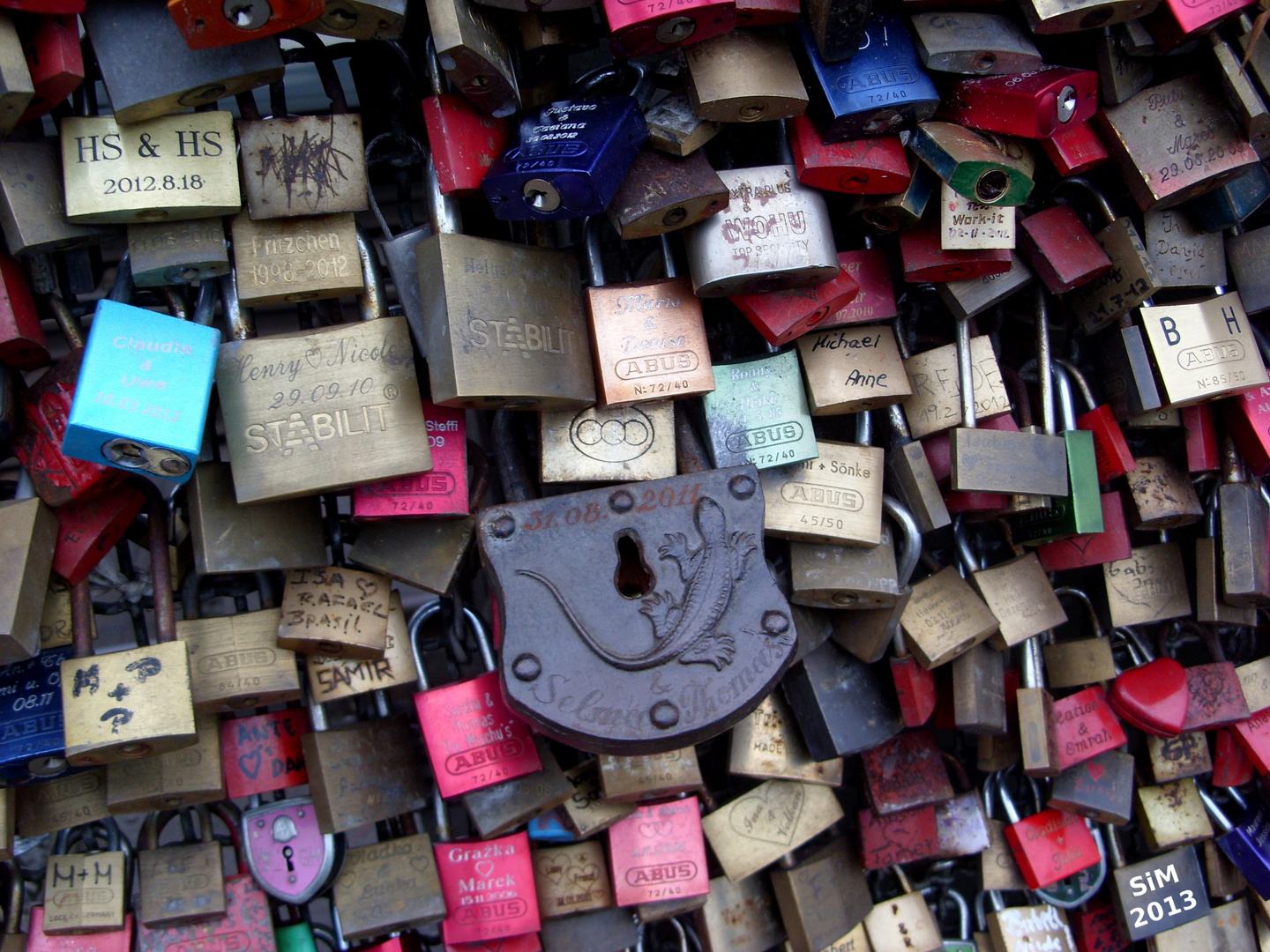 lock of love - LiebesSchlösser