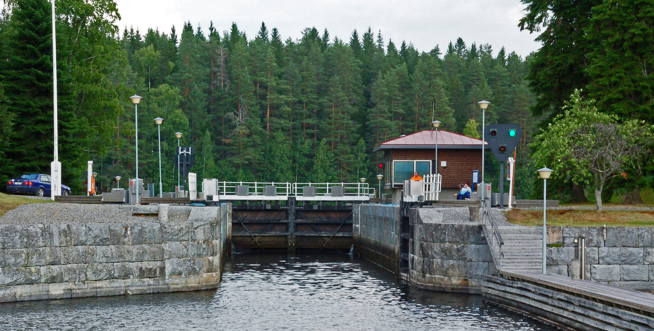 Lock of Vihovuonne channel