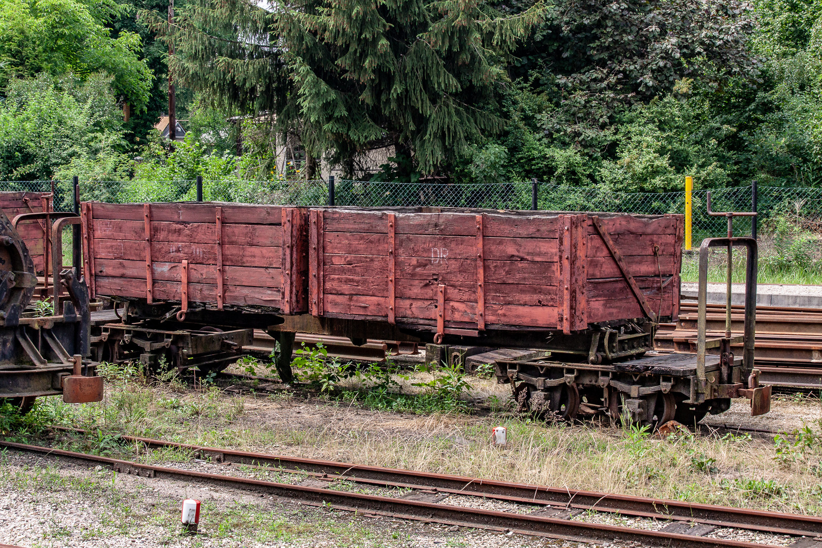 Lock und Waggons...