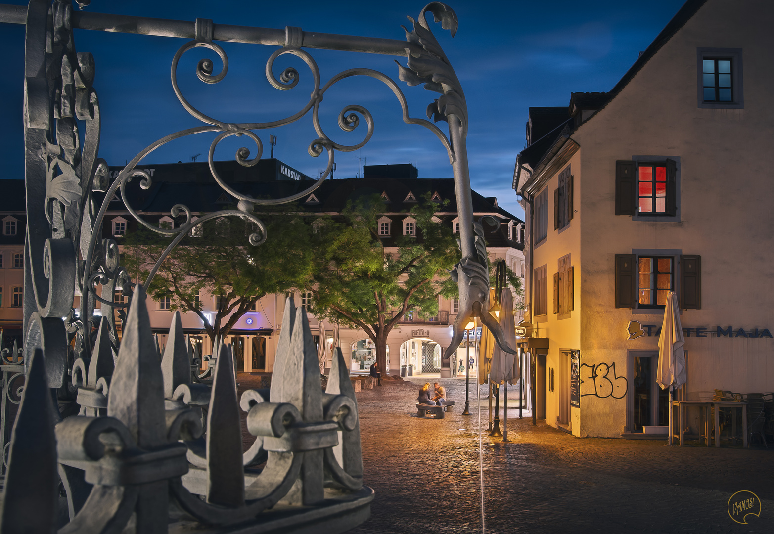 Lockdown am Markt