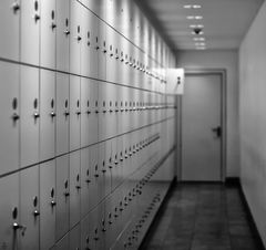 locker room