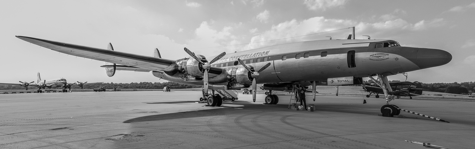 Lockheed Super Constellation HB-RSC der SCFA