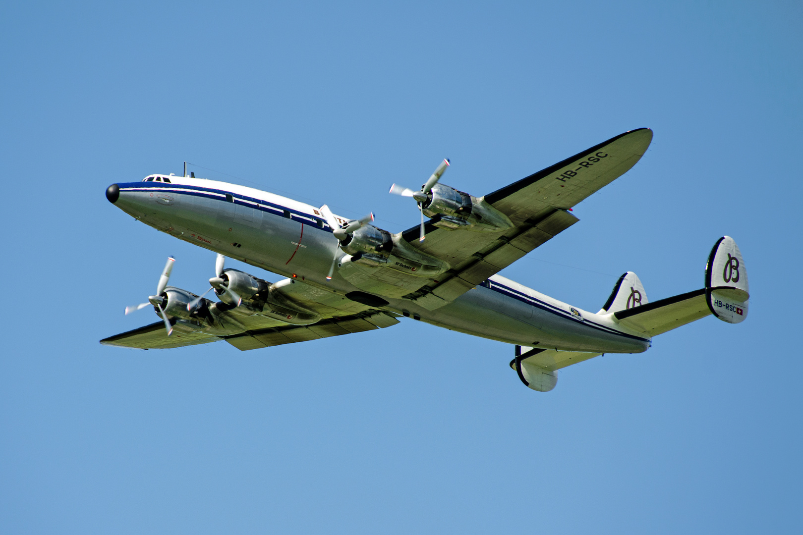 Lockheed Super Constellation L-1049    HB-RSC