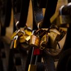 Locks of love at Venezia