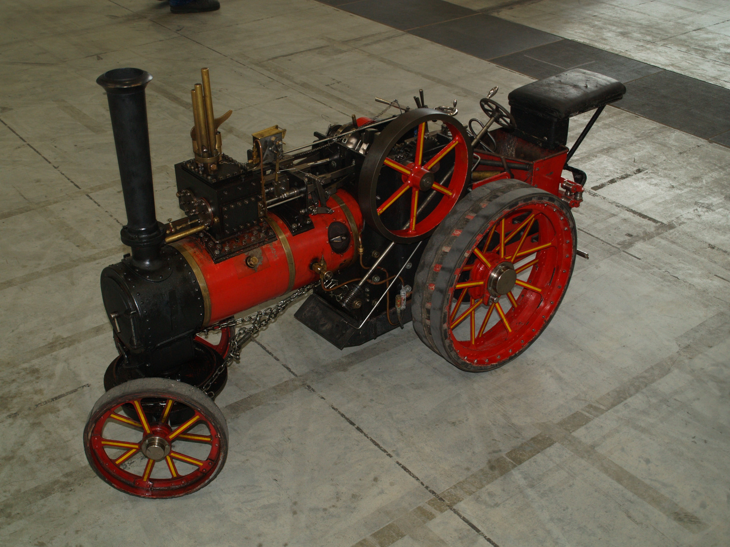 Locomobil beim Echtdampftreffen in Karlsruhe 2010