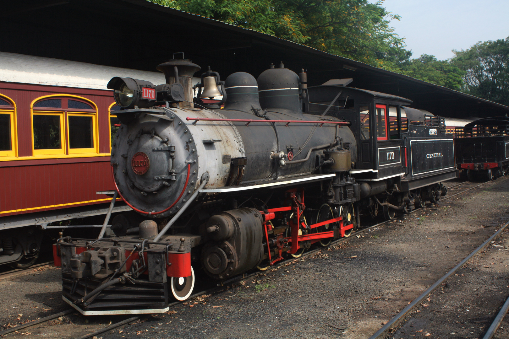 Locomotive 1170 -Central do Brasil - Cia Mogiana - Campinas/Sao Paulo