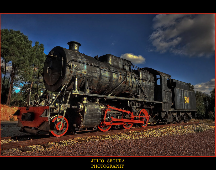 Locomotora en HDR