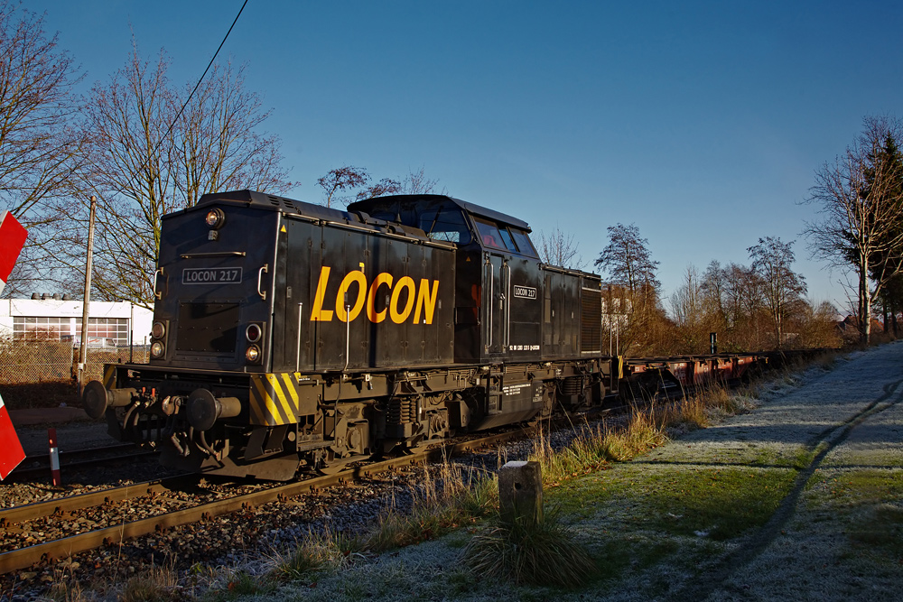 LOCON 217 auf Kieler Gleisen