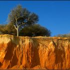 L'ocre des falaises de l'Algarve, Portugal