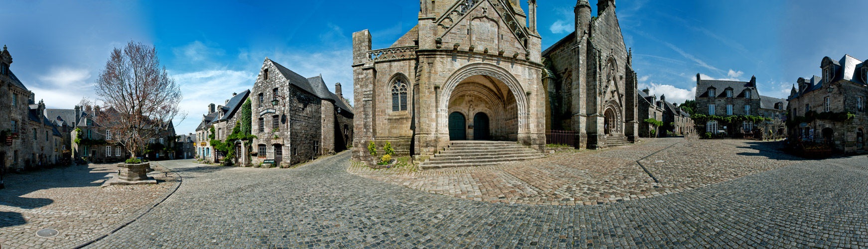 Locronan in der Bretagne - Finistere