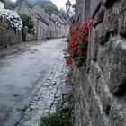 Locronan sous la pluie