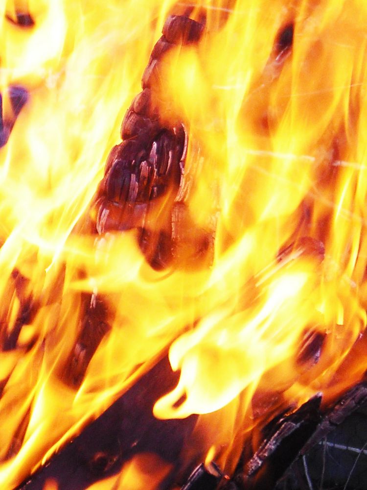 loderndes Feuer Foto & Bild naturereignisse, die elemente, natur