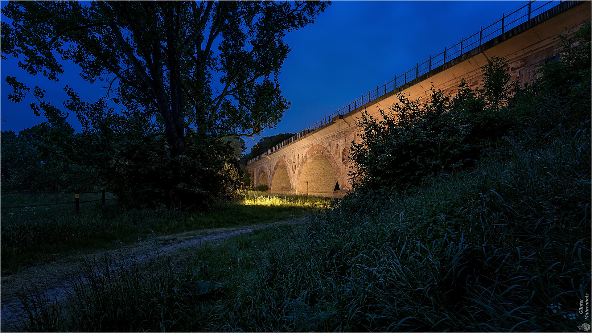 Löbnitz, Alte Brücke