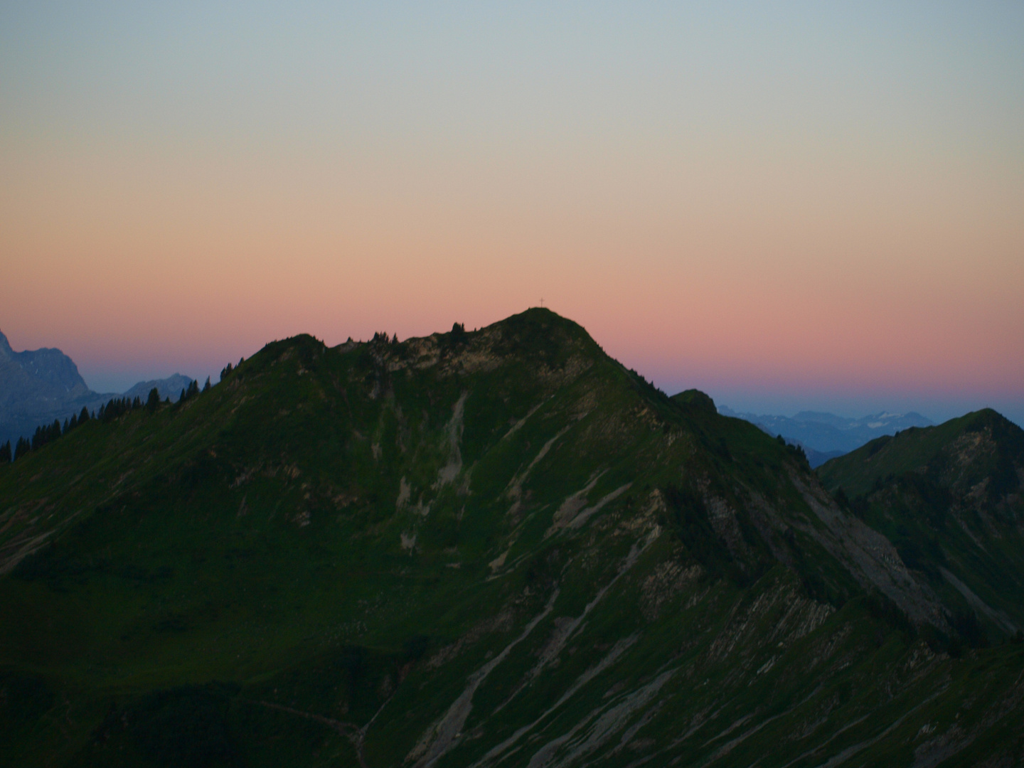 Löffelspitze am frühen Morgen