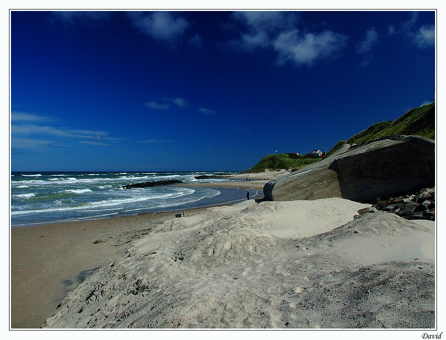 Lönstrup am Strand