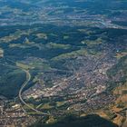 Lörrach aus der Vogelperspektive