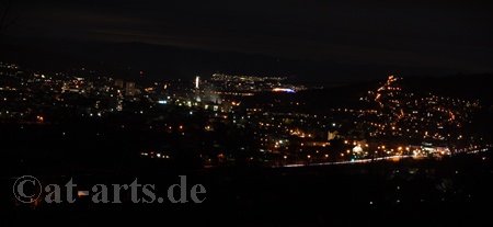 Lörrach bei Nacht