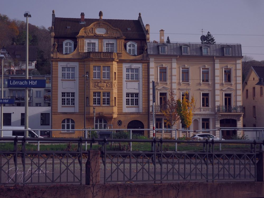 Lörrach, hinter dem Bahnhof