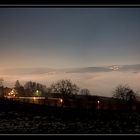 Lörrach versinkt an Heiligabend im Nebel