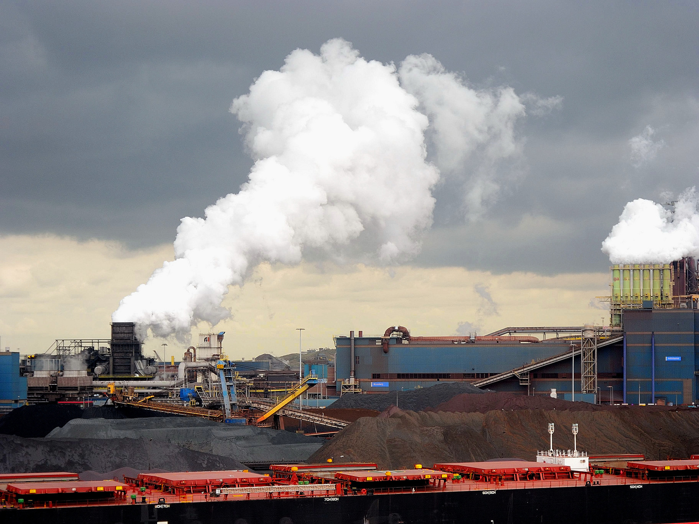 Löschen Hafen von Amsterdam