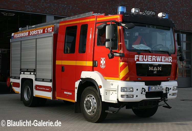 Löschfahrzeug der Feuerwehr Dorsten